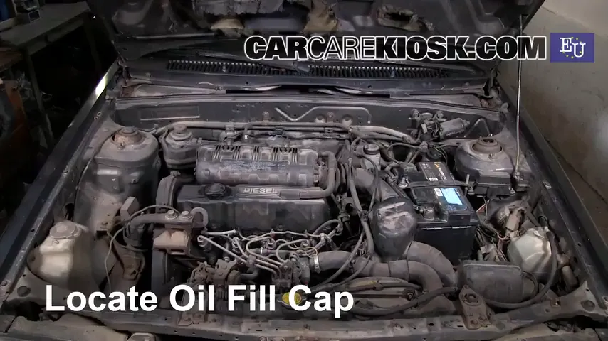 1989 Mazda 323 GLX 1.7L 4 Cyl. Diesel Oil